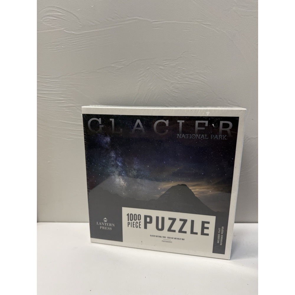 Lantern Press 1,000 Pc Jigsaw Puzzle Glacier National Park Puzzle Sealed